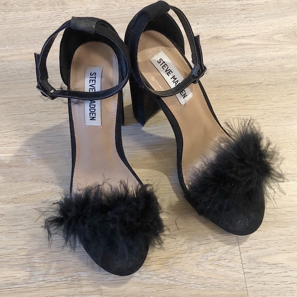 Steve Madden Black “Carabu” High Heel - Picture 2 of 3